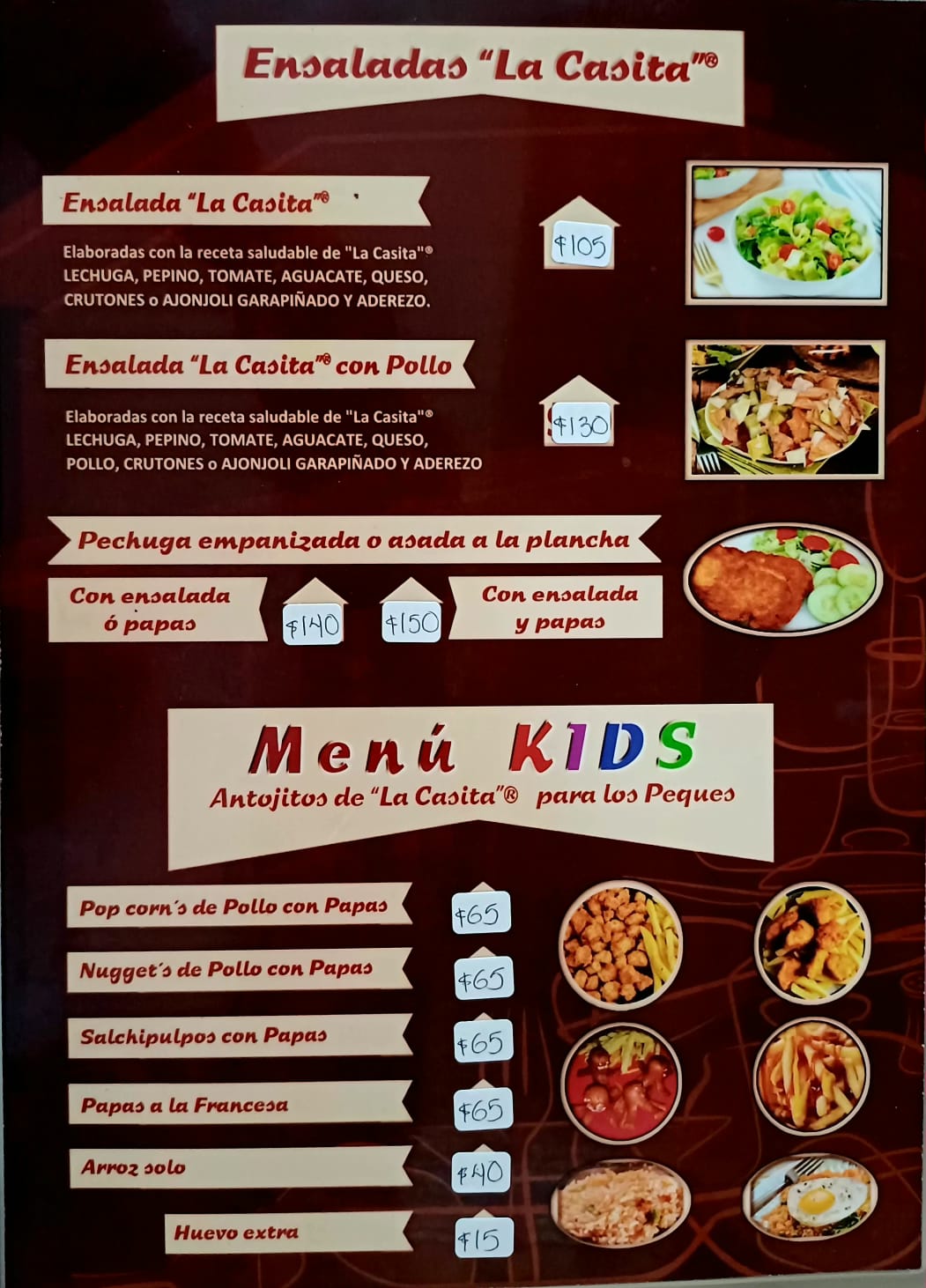 Menú Hoja 5