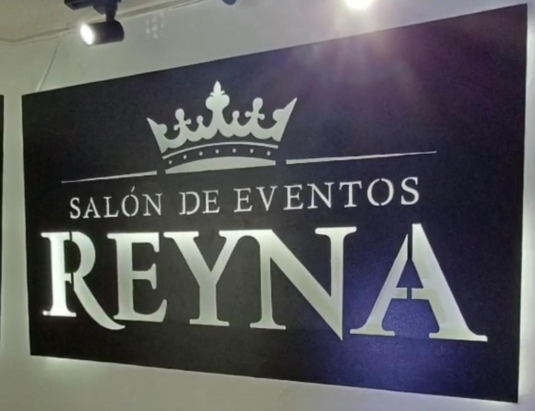 Letrero Salón Reyna